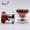 Octagon Shape Amber Interior Door Set Glass Door Handle