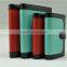 b5 thin leather ring binder 3 ring