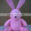 Hola pink rabbit Deformation U shape pillow/neck pillow toy animal