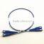 fiber optic duplex patch cord with blue cable