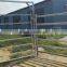 Rail horse fence powder coated/horse fence panels/used horse corral panels