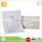 Europe artificial lace pearl blank wedding invitation cards
