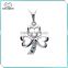 High Quality colver jewelry type gold plated pendant