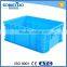 Low price plastic fish container, plastic container with lock, square plastic container wholesale