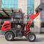 Tiny farm loader with digger and snow blade china low price mahcinery