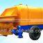 Low price of HBTS60.9.75 small portable electric concrete mixer with pump