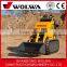 wolwa brand mini skid steer loader with various attachment for sale