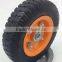 EL-772 Push Cart Rubber Wheel 8 Inch