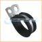 China manufacture best quality iron zinc coated rubber hose clamp