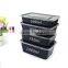 Wow unbelieveable 500ml one compartment microwavable food container with lid