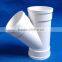 good price pvc slant tee