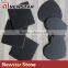 [factory direct] 24x18cm Cut Edge Leaf Shape Slate Plate