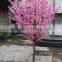 Hot sale peach blossom flower tree centerpieces for wedding decoration