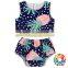 Girls Summer Baby Boutique Floral Outfits Tassel Tank Top And Diaper Cover Bloomer Fashion Clothing