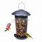 New Style Garden Metal Tube Seeds Hanging Bird Feeder