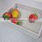 Vintage style customize wooden tray with silk printing logo