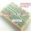 high quality breadboard mini bread board 8.5*5.5CM 400 holes