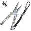QJ-FP002 7inch camouflage aluminum handle tungsten blade fishing pliers