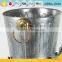 Garden Galvanized Ice Cube Bucket Metal Beverage Bucket