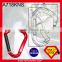 Straight Gate 22KN Mountain Climbing	Aluminum Carabiner With HMS Type
