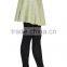best selling mature women printed flare short skirt made in china
