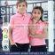 New Design Pink Color Cotton Polo Shirt For Students Wear