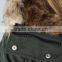 new style winter wholesale lady coat with big fur collar on h