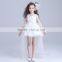 Short Party Dress Patterns Short Girls Dress White Yellow Front Long Back Dress
