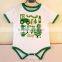 SR-256B gold supplier high quality toddler clothing baby romper set clothes kids summer jumpsuit