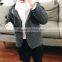 Hiah quality baby kids sweater coat fashion raised grain knitting boys casual cotton blazer