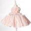 Wholesale European kids wear 2015 spring red flower girl dress sewing patterns