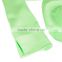2017 OEM Girls Street Clothing Twisted Cut Fluore Green Blouse Designs