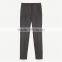 2017 OEM front zip marl stretch waist skinny leg trousers