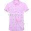 2016 NEW COLLECTION SUMMER PATTERN SHIRT SEMI-TAILORED FIT short sleeve for men