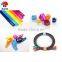 Eco-Friendly colorful self-adhesive cable tie with hook/loop
