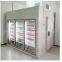 display glass door walk in juice chiller room