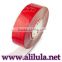 Top quality red color mirro prism conspicuity vehicle tape of reflective tape