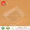 clear rectangle blister plastic disposable food tray