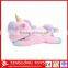 Exquisite handmade plush unicorn tissue box cover