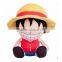 One piece the cartoon stuffed plush toys Luffy and Joba