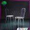 Manufacturer Wedding Chair Acrylic Dining Chair Fabric Cover Chair