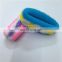 High quality elastic rainbow hair band tie
