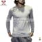 Fashion Men Cotton T Shirts Pure Color Long Sleeve T Shirt