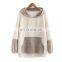 Alibaba Wholesale Woman Sweet & Fresh Casual Warm Sweatshirt Hoodie Girl Coat