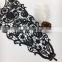OLN14768 OLN14768 Elegant black neck lace design ladies suit chemical neck design lace