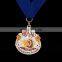 Fine workmanship top quality antique gold plated 3D metal souvenir meadl