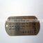 High quality custom zinc alloy die-casting dog tags