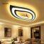 leaf Modern LED Chandelier Lights Lamp 24w-108w dinning room/bedroom Acrylic+Metal Dimmable Pandent Hanging Chandeliers