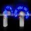 Wholesale supplier colorful mini handheld programmable LED message fan