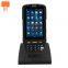 Android POS Handheld Data Terminal PDA Fingerprint Barcode Scanner With Mobile Printer Wireless android handheld barcode scanner
